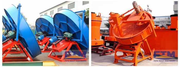 Disk grain making machine