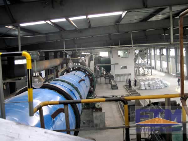 Silica sand dryer